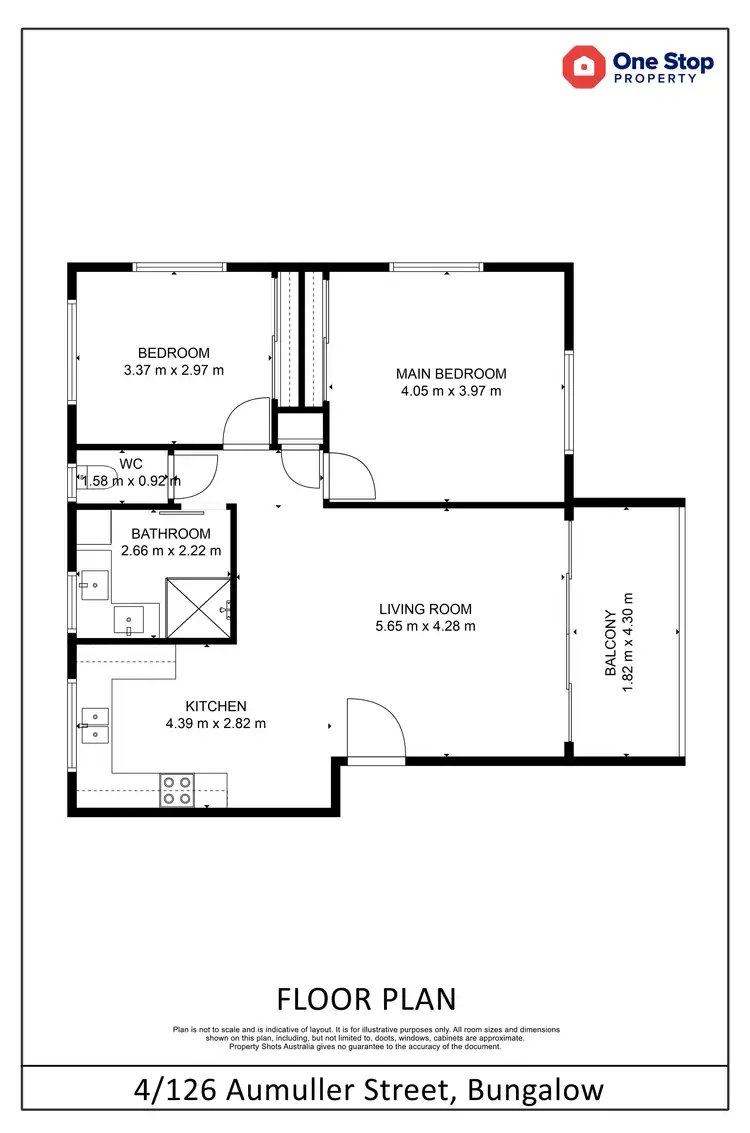 Floorplan of Homely unit listing, 4/126 Aumuller Street, Bungalow QLD 4870