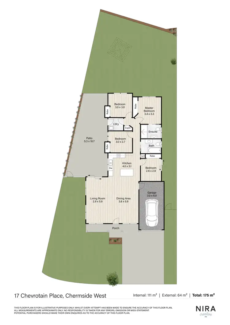 Floorplan of Homely house listing, 17 Chevrotain Place, Chermside West QLD 4032