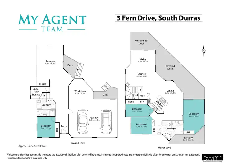 Floorplan of Homely house listing, 3 Fern Drive, South Durras NSW 2536