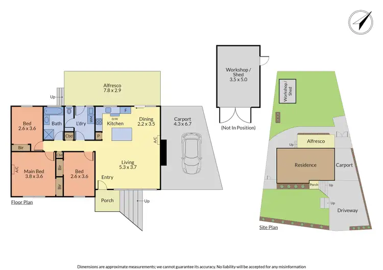 Floorplan of Homely house listing, 10 Eileen Grove, Woori Yallock VIC 3139