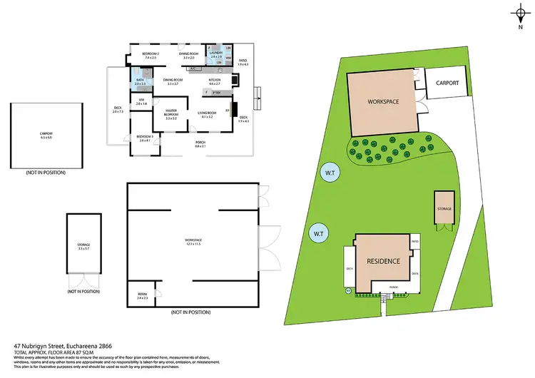 Floorplan of Homely house listing, 47 Nubrigyn Street, Euchareena NSW 2866