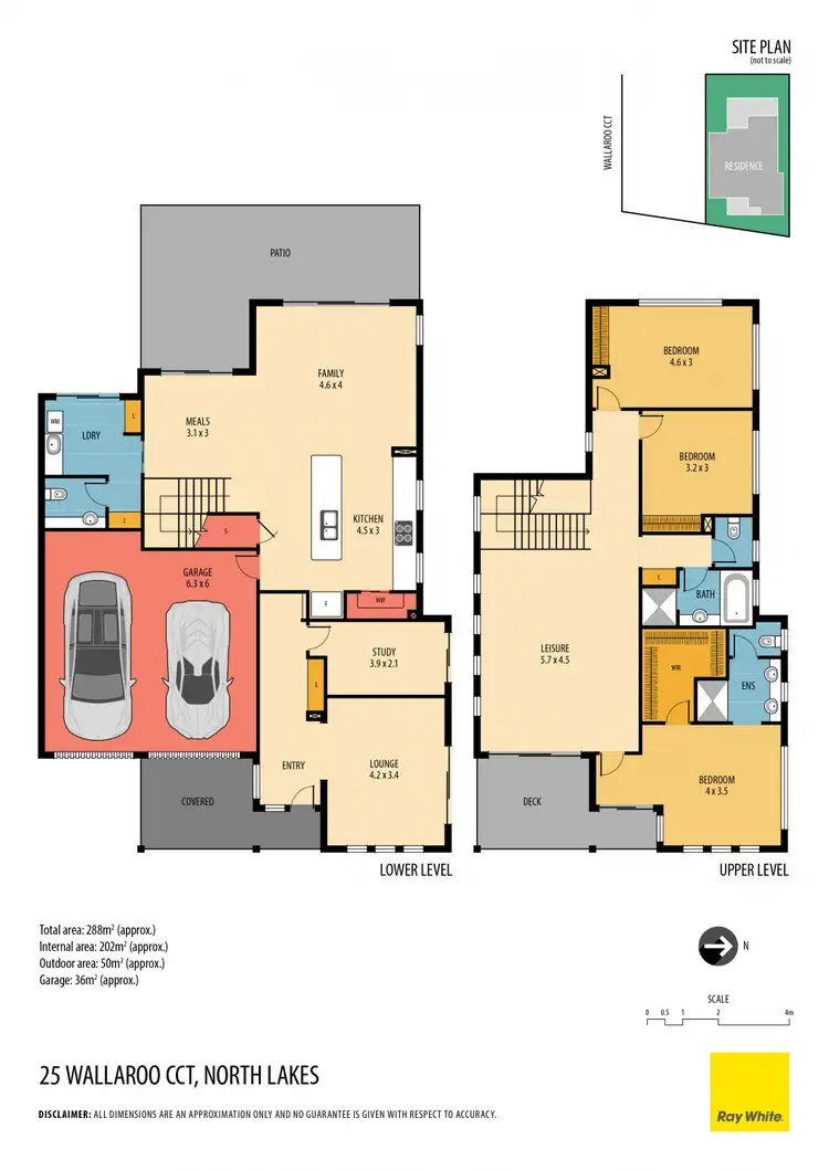 Floorplan of Homely house listing, 25 Wallaroo Circuit, North Lakes QLD 4509