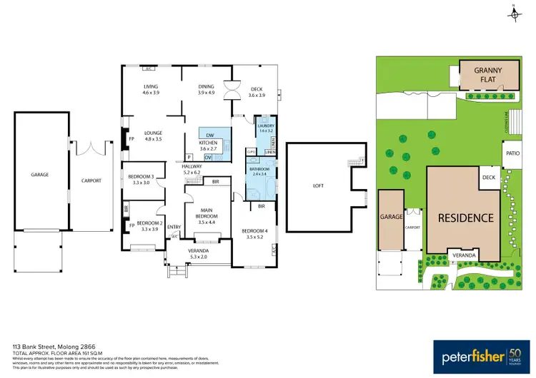 Floorplan of Homely house listing, 113 Bank Street, Molong NSW 2866