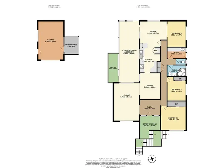 Floorplan of Homely house listing, 21 Swain Crescent, Dapto NSW 2530