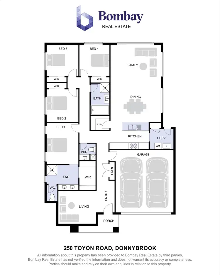 Floorplan of Homely house listing, 250 Toyon Road, Donnybrook VIC 3064