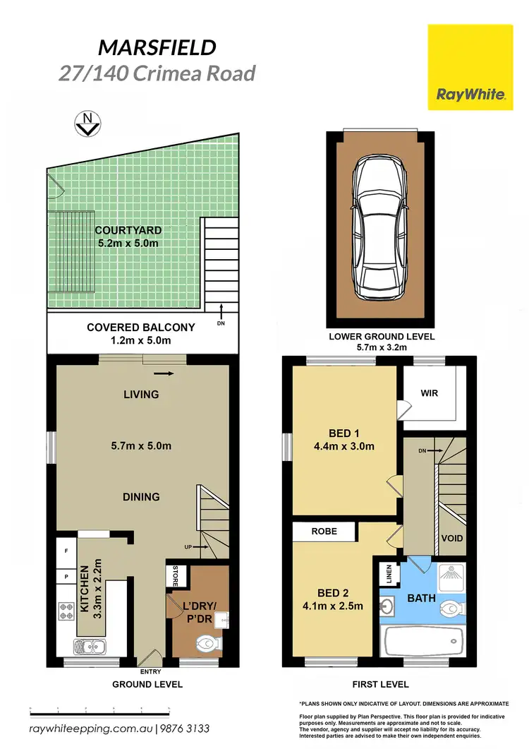 Floorplan of Homely townhouse listing, 27/140-148 Crimea Road, Marsfield NSW 2122