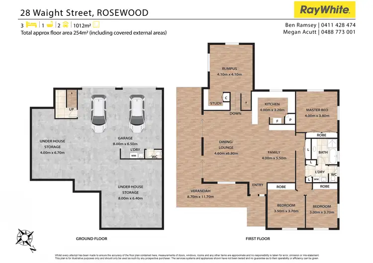 Floorplan of Homely house listing, 28 Waight Street, Rosewood QLD 4340