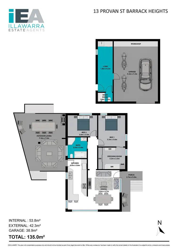 Floorplan of Homely house listing, 13 Provan Street, Barrack Heights NSW 2528