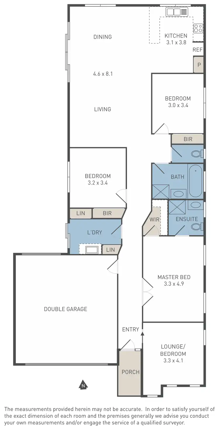 Floorplan of Homely house listing, 17 Derwent Close, Caroline Springs VIC 3023