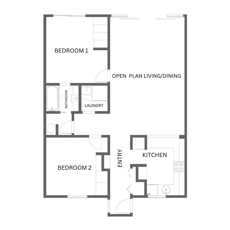 Floorplan of Homely house listing, 1464/615 Kunapipi Road, Laguna Quays QLD 4800