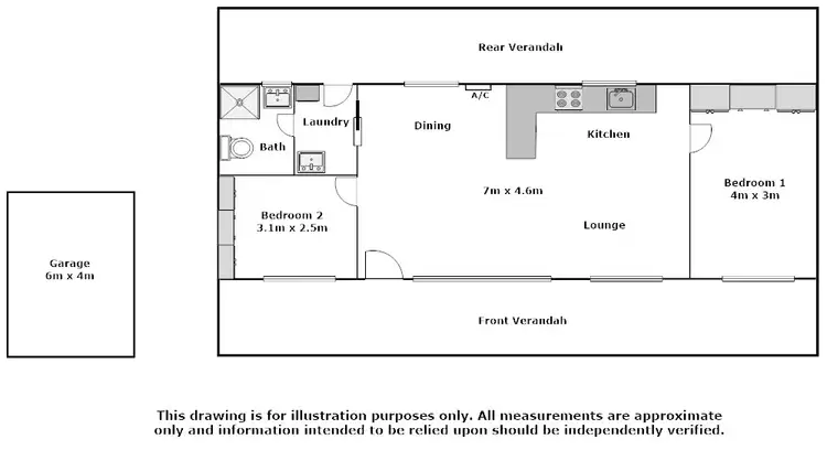 Floorplan of Homely house listing, 39 Tolmer Terrace, Bordertown SA 5268