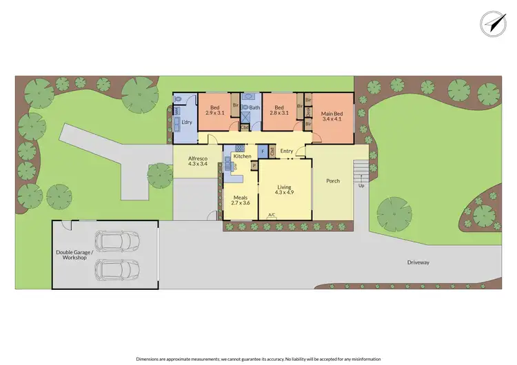 Floorplan of Homely house listing, 6 Castle Street, Ferntree Gully VIC 3156