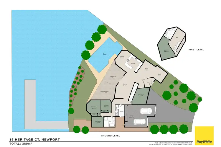 Floorplan of Homely house listing, 16 Heritage Court, Newport QLD 4020