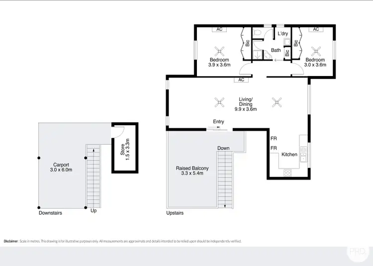 Floorplan of Homely unit listing, 2/10 Bagot Street, Djugun WA 6725