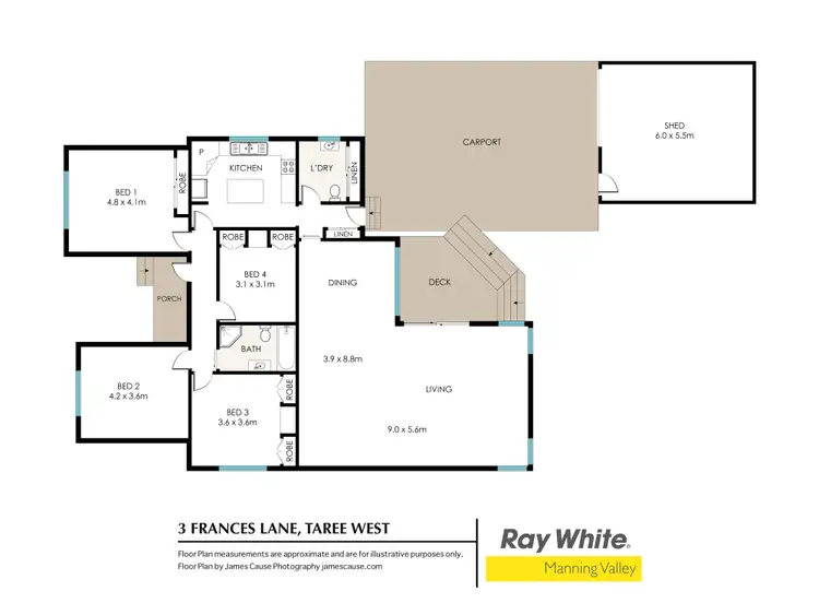 Floorplan of Homely house listing, 3 Frances Lane, Taree NSW 2430
