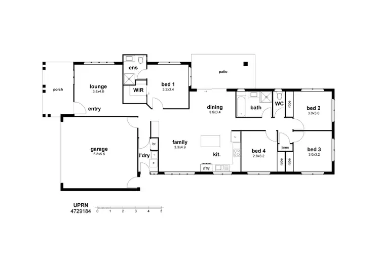 Floorplan of Homely house listing, Address available on request