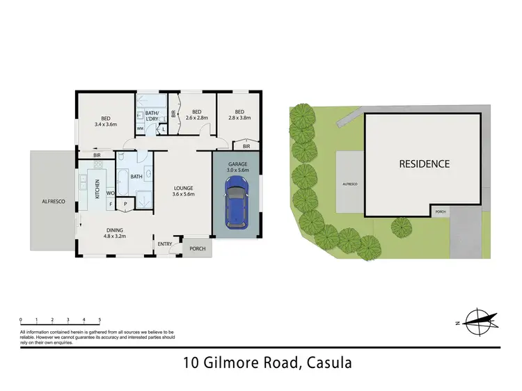 Floorplan of Homely house listing, 10 Gilmore Road, Casula NSW 2170