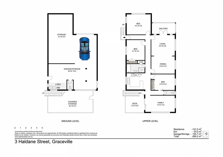 Floorplan of Homely house listing, 3 Haldane Street, Graceville QLD 4075
