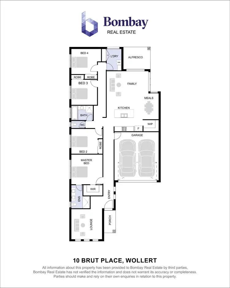 Floorplan of Homely house listing, 10 Brut Place, Wollert VIC 3750