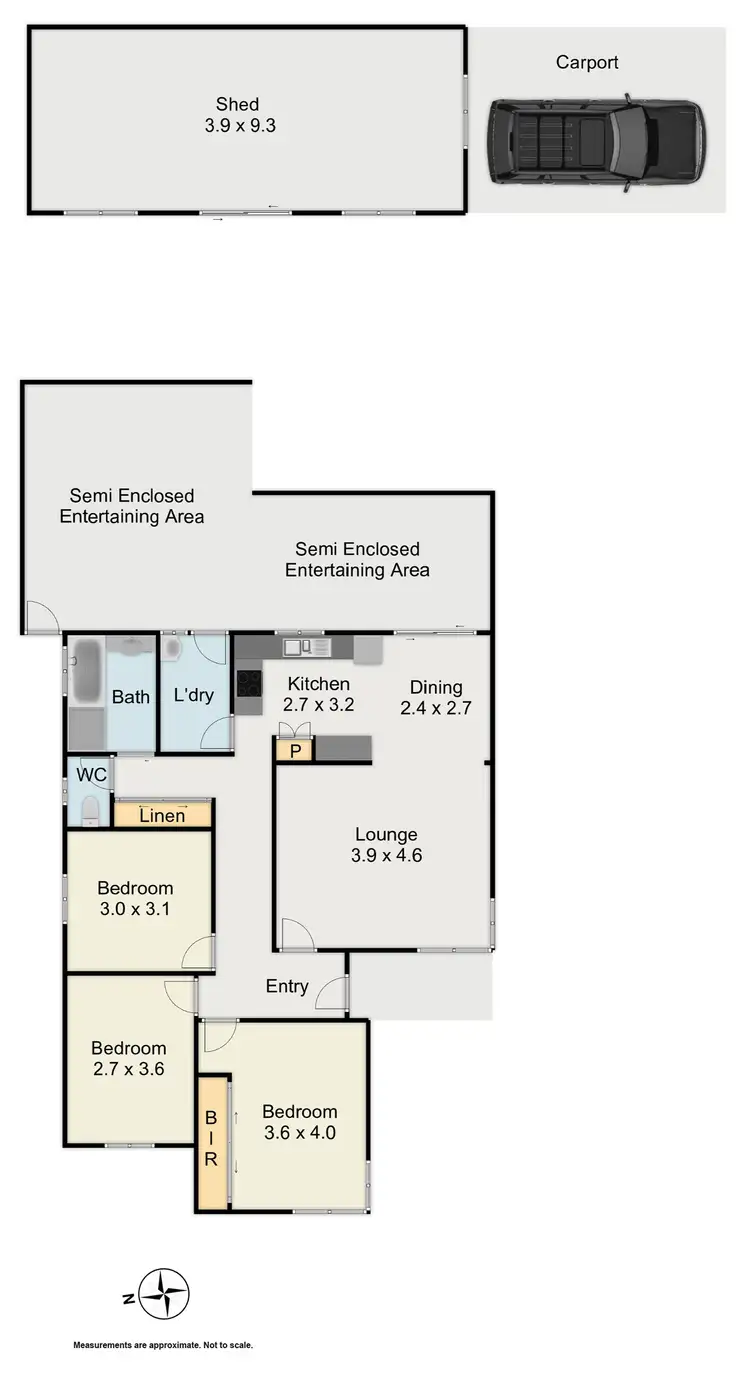 Floorplan of Homely house listing, 2 Karen Place, Mount Druitt NSW 2770