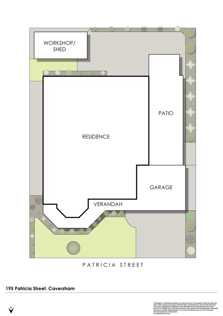 Floorplan of Homely house listing, 195 Patricia Street, Caversham WA 6055