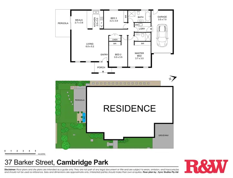 Floorplan of Homely house listing, 37 Barker Street, Cambridge Park NSW 2747