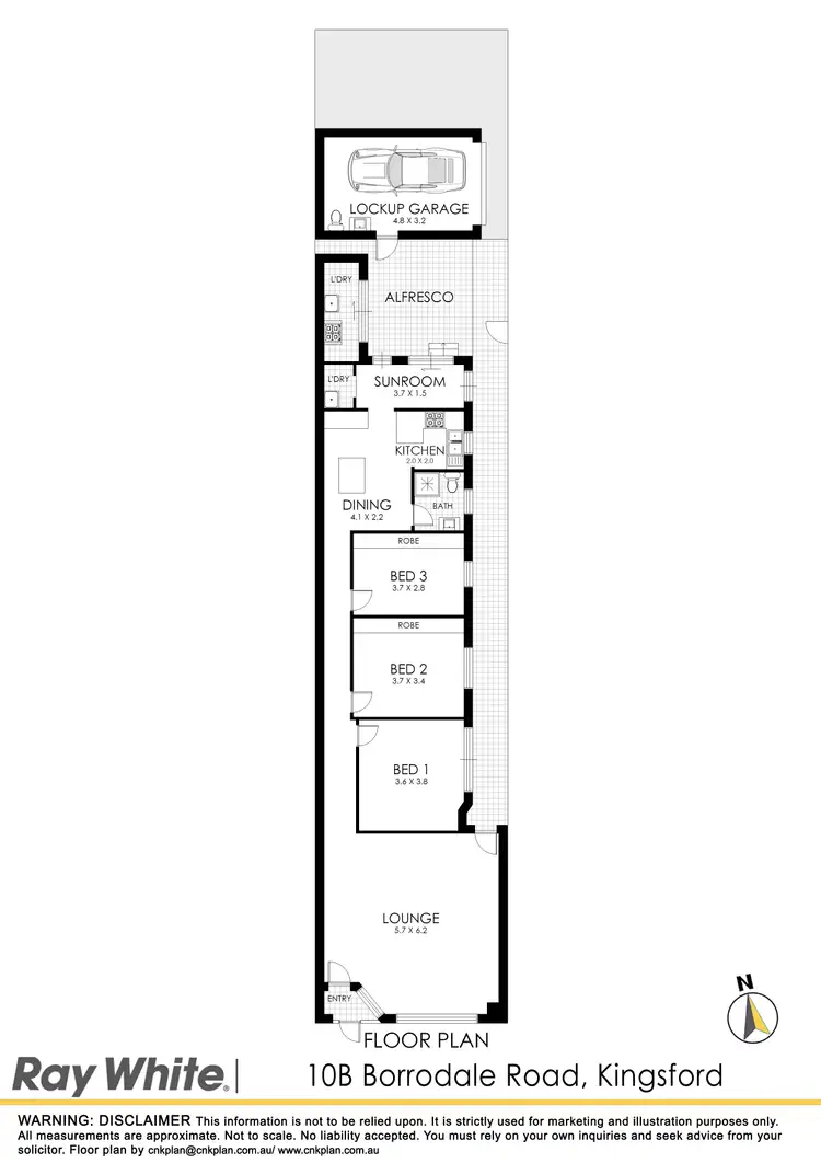 Floorplan of Homely house listing, 10B Borrodale Road, Kingsford NSW 2032