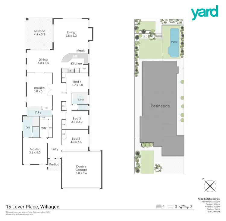 Floorplan of Homely house listing, 15 Lever Place, Willagee WA 6156