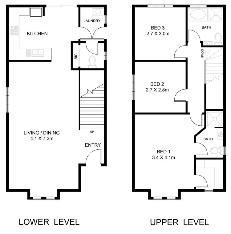 Floorplan of Homely house listing, 9/46B York Terrace, Salisbury SA 5108