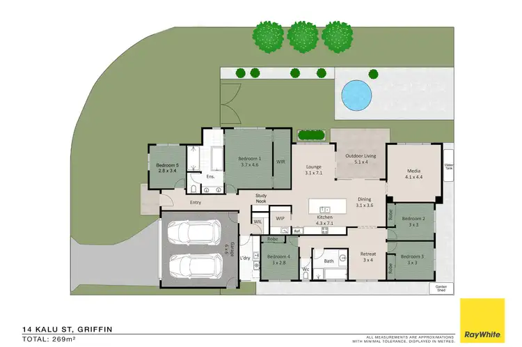 Floorplan of Homely house listing, 14 Kalu Street, Griffin QLD 4503