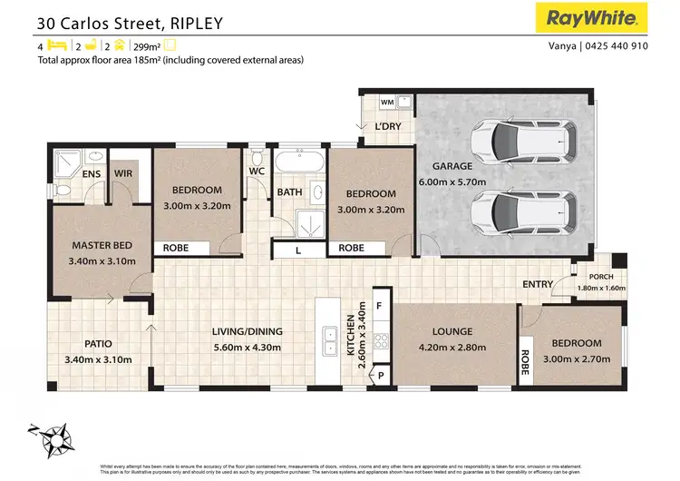 Floorplan of Homely house listing, 30 Carlos Street, Ripley QLD 4306