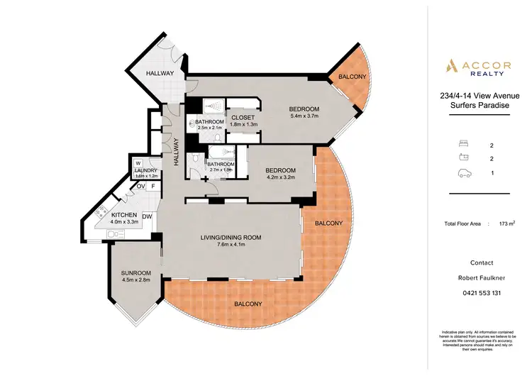 Floorplan of Homely apartment listing, Address available on request
