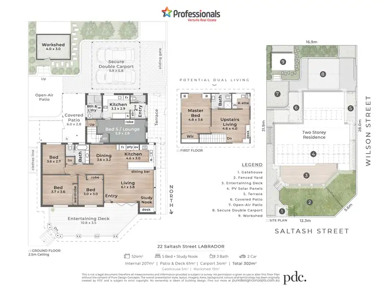 Floorplan of Homely house listing, 22 Saltash Street, Labrador QLD 4215