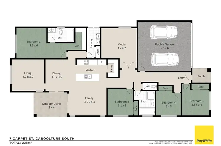 Floorplan of Homely house listing, 7 Carpet Street, Caboolture South QLD 4510