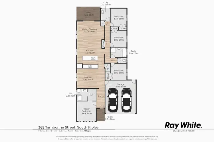 Floorplan of Homely house listing, 65 Tamborine Street, South Ripley QLD 4306