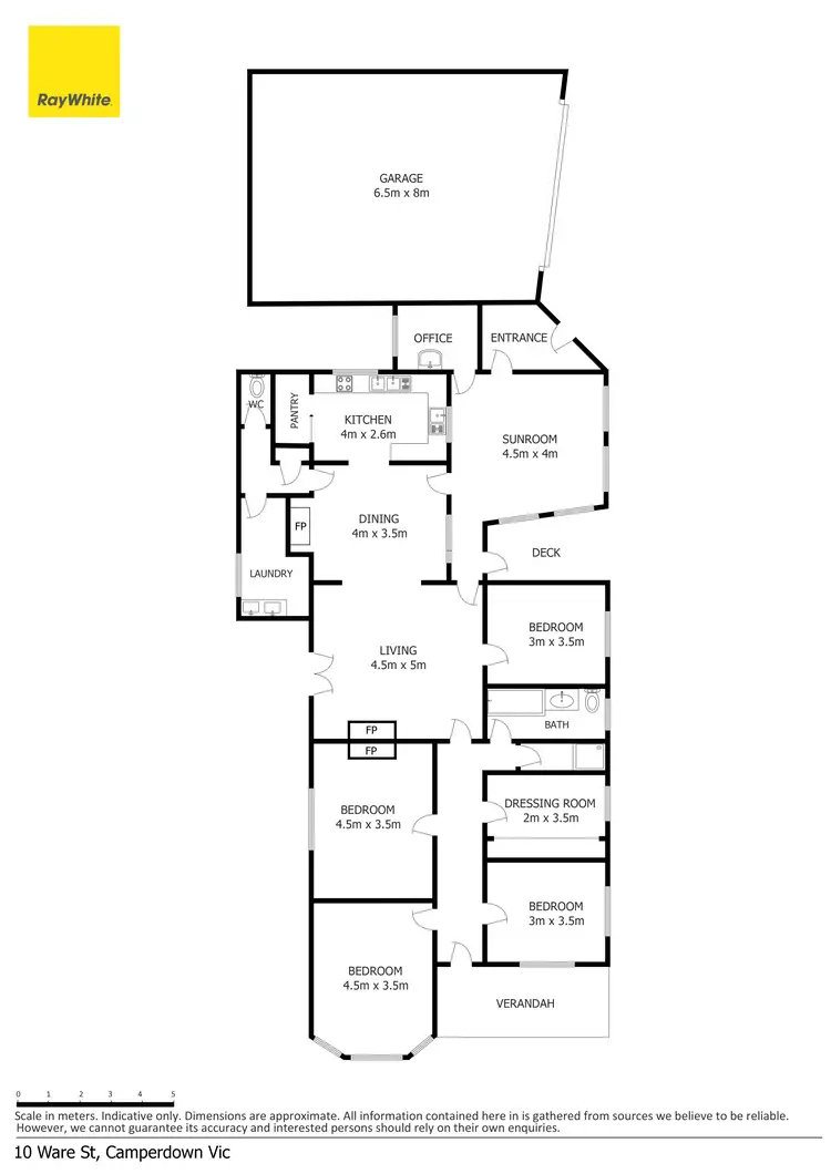 Floorplan of Homely house listing, 10 Ware Street, Camperdown VIC 3260