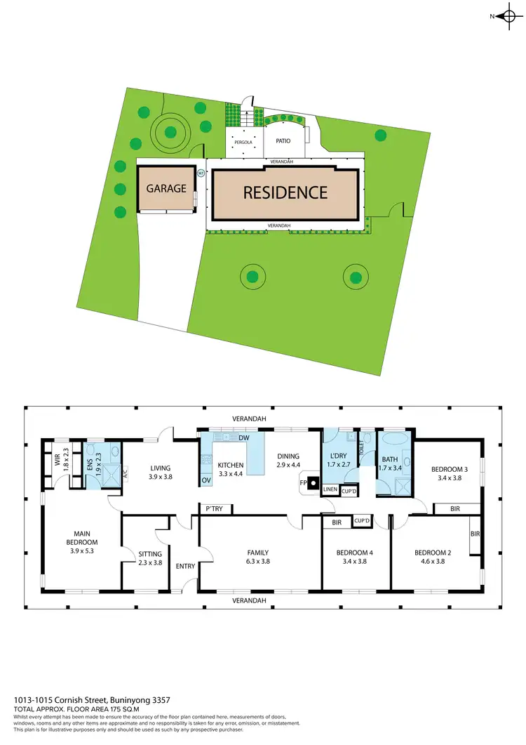 Floorplan of Homely house listing, 1013-1015 Cornish Street, Buninyong VIC 3357