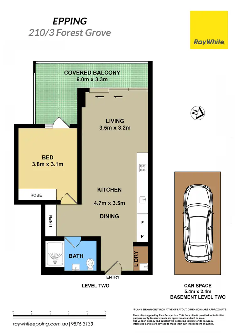 Floorplan of Homely apartment listing, 210/3 Forest Grove, Epping NSW 2121