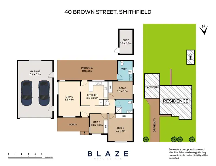 Floorplan of Homely house listing, 40 Brown Street, Smithfield NSW 2164