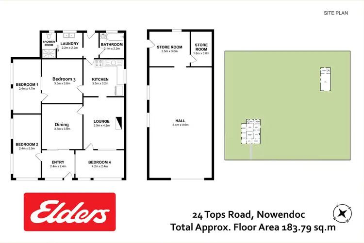 Floorplan of Homely house listing, 24 Tops Road, Nowendoc via, Gloucester NSW 2422