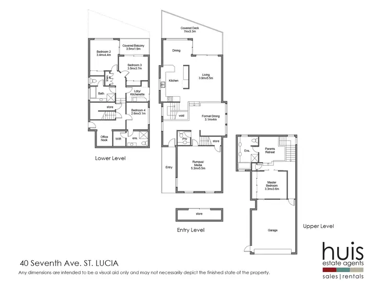 Floorplan of Homely house listing, 40 Seventh Avenue, St Lucia QLD 4067