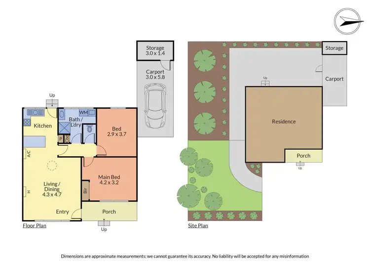 Floorplan of Homely unit listing, 3/6 Elliott Street, Boronia VIC 3155