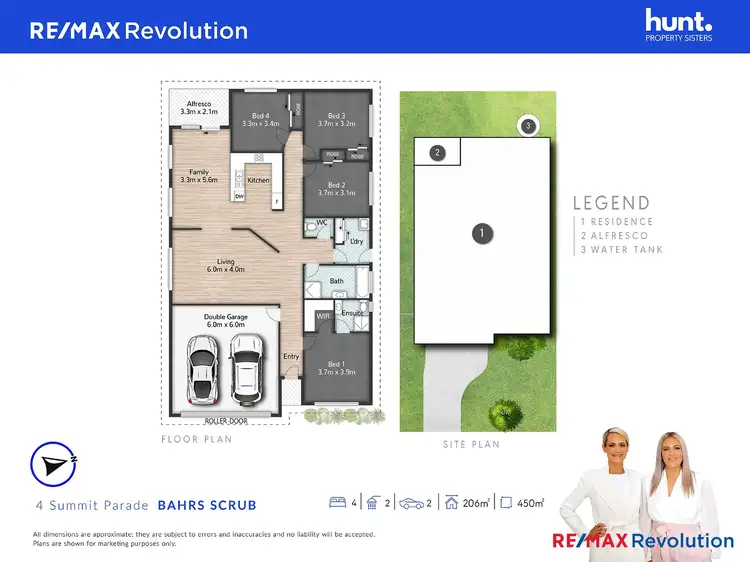 Floorplan of Homely house listing, 4 Summit Parade, Bahrs Scrub QLD 4207