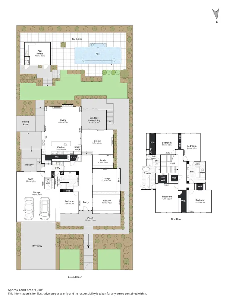 Floorplan of Homely house listing, 233 Noble Street, Newtown VIC 3220