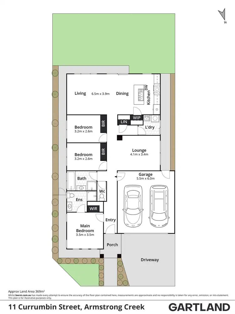 Floorplan of Homely house listing, 11 Currumbin Street, Armstrong Creek VIC 3217