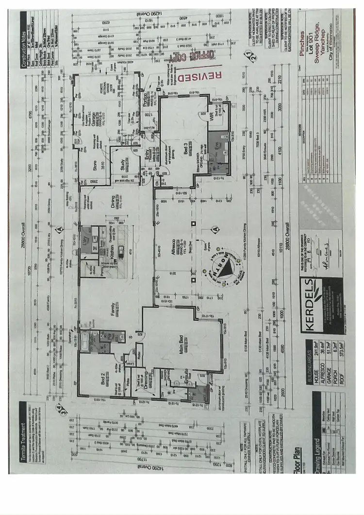 Floorplan of Homely house listing, 1 Sweep Ridge, Yanchep WA 6035