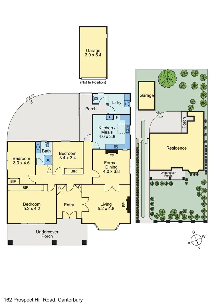 Floorplan of Homely house listing, 162 Prospect Hill Road, Canterbury VIC 3126