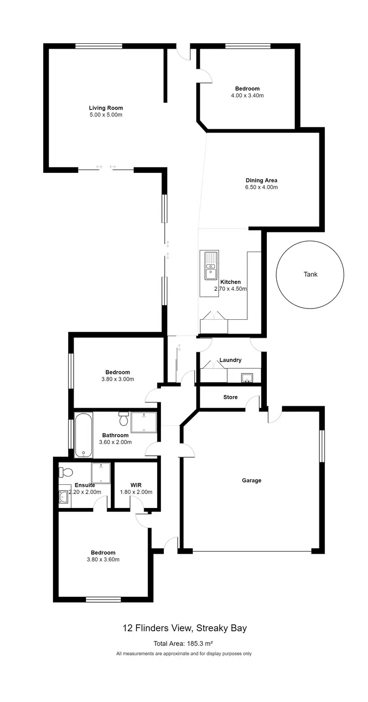 Floorplan of Homely house listing, 12 Flinders View, Streaky Bay SA 5680