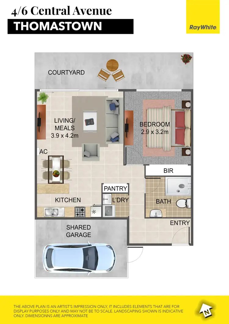 Floorplan of Homely house listing, 4/6 Central Avenue, Thomastown VIC 3074