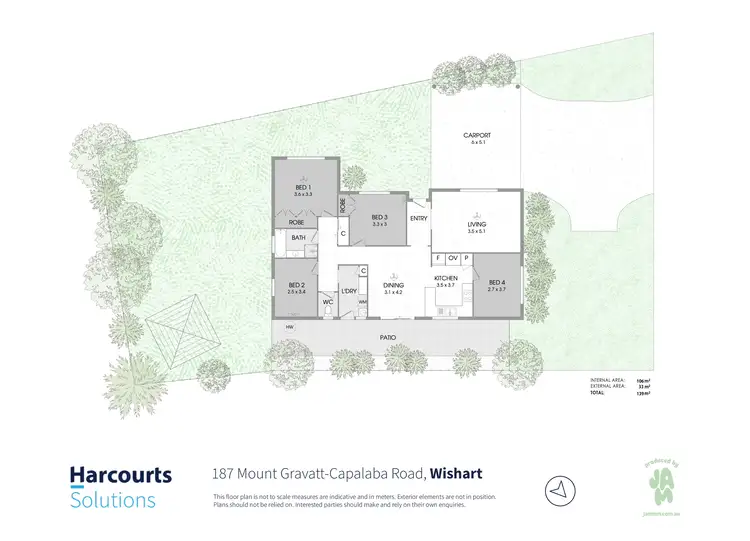 Floorplan of Homely house listing, 187 Mount Gravatt Capalaba Road, Wishart QLD 4122